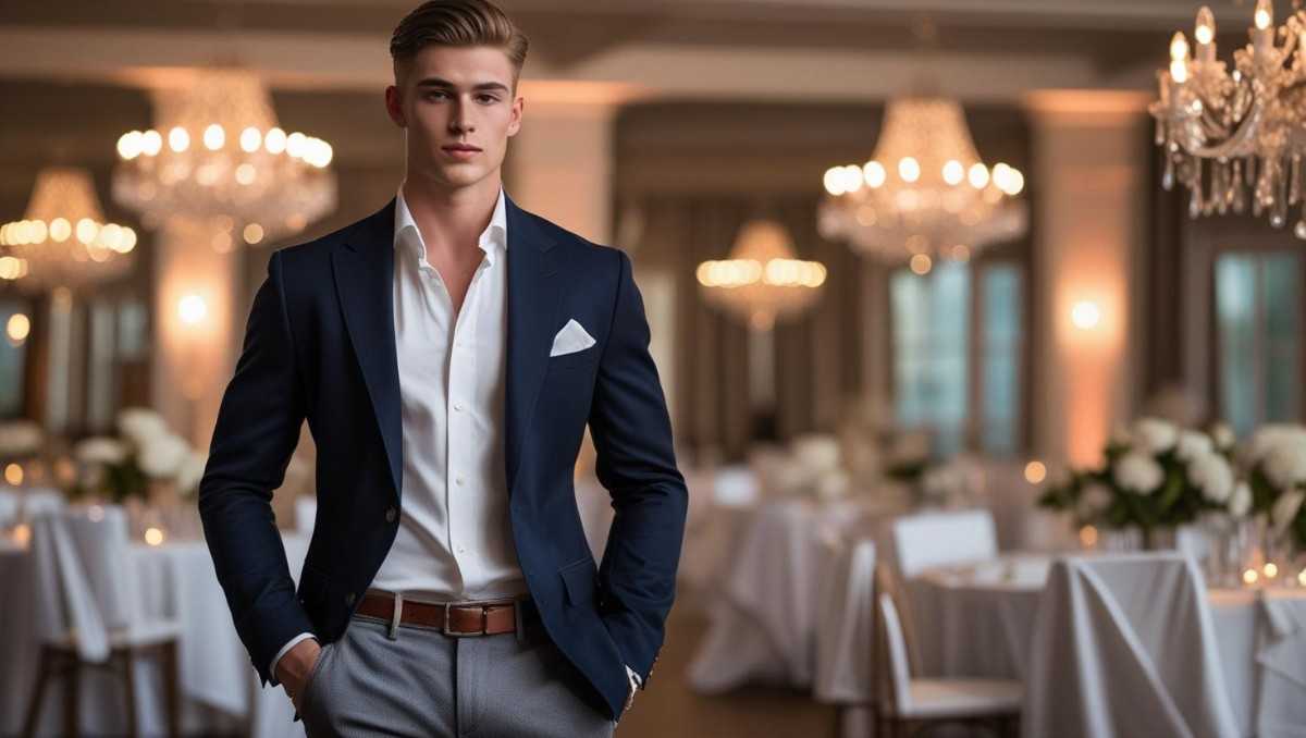 What is Casual Cocktail Attire Male Wedding