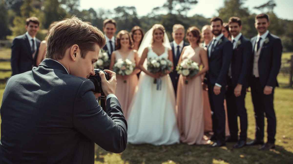 bridal party pictures